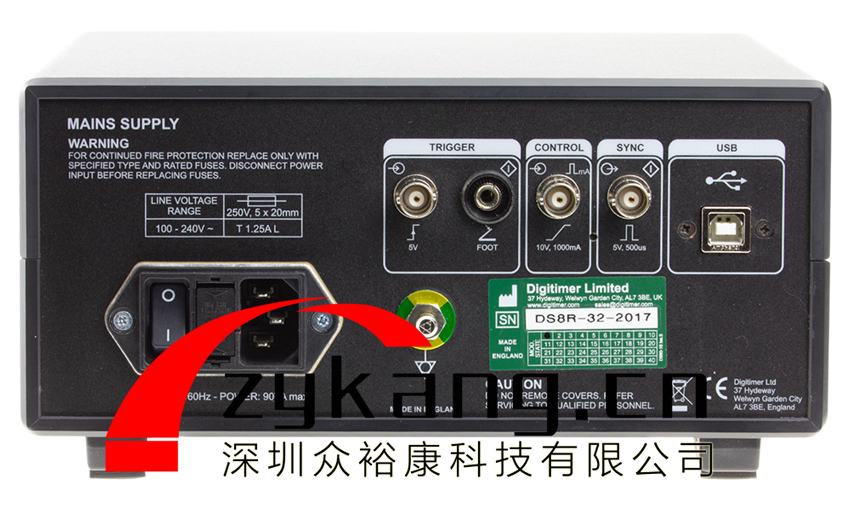 Digitimer DS8R雙相恒流刺激器，DS8R恒流刺激器