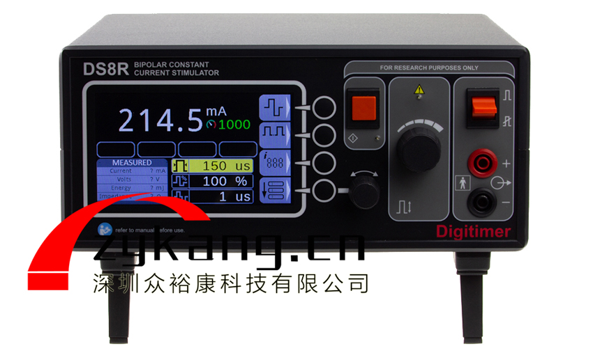 Digitimer DS8R雙相恒流刺激器，DS8R恒流刺激器